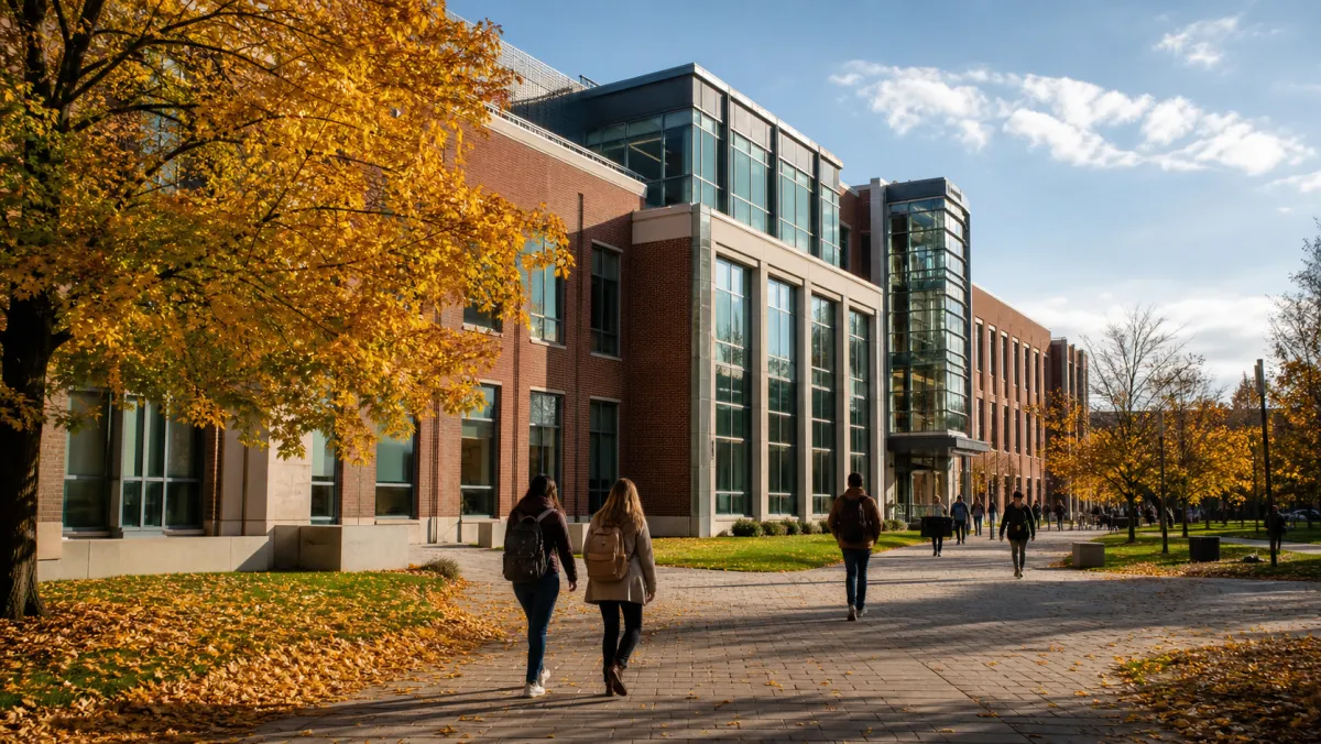 Generic Canadian public university campus where the master's PAL exemption applies