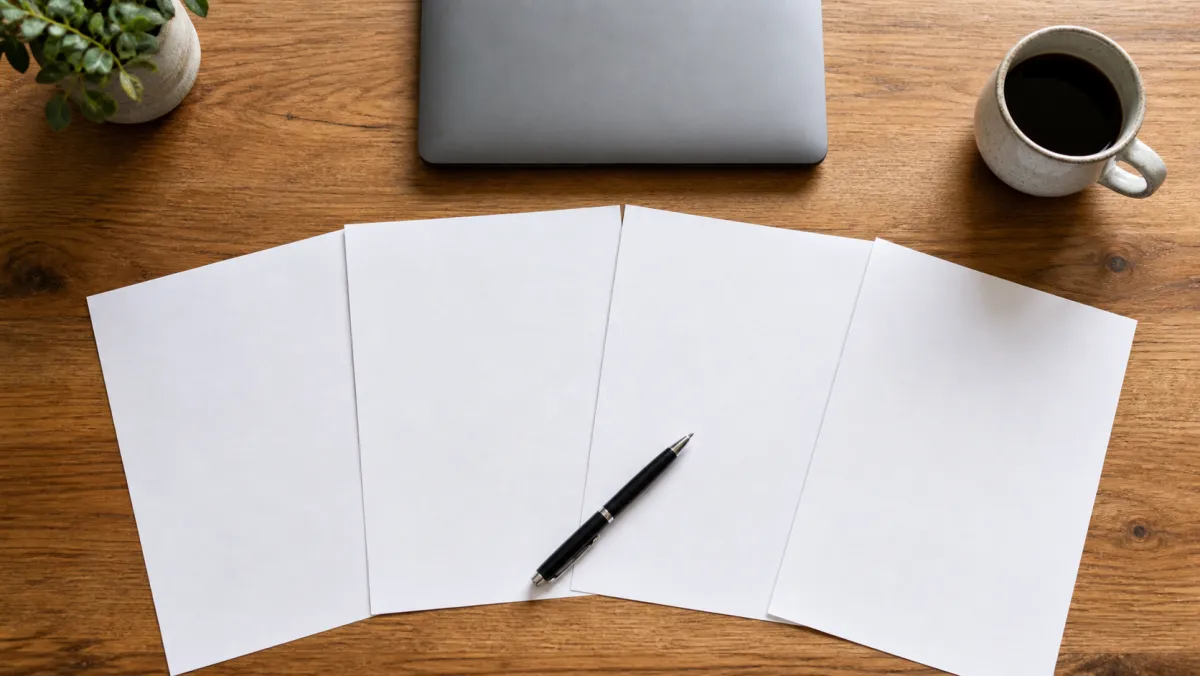 The four-document proof stack for PGWP-pending workers: completion letter, study permit, AOR email, and IMM 0127 E letter
